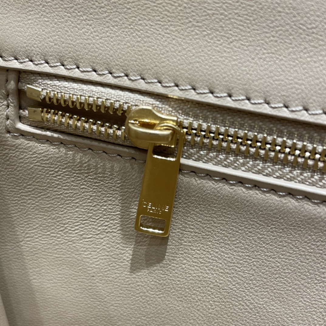CELINE CHAIN BESACE TRIOMPHE 24.5CM BAG 199273裸色