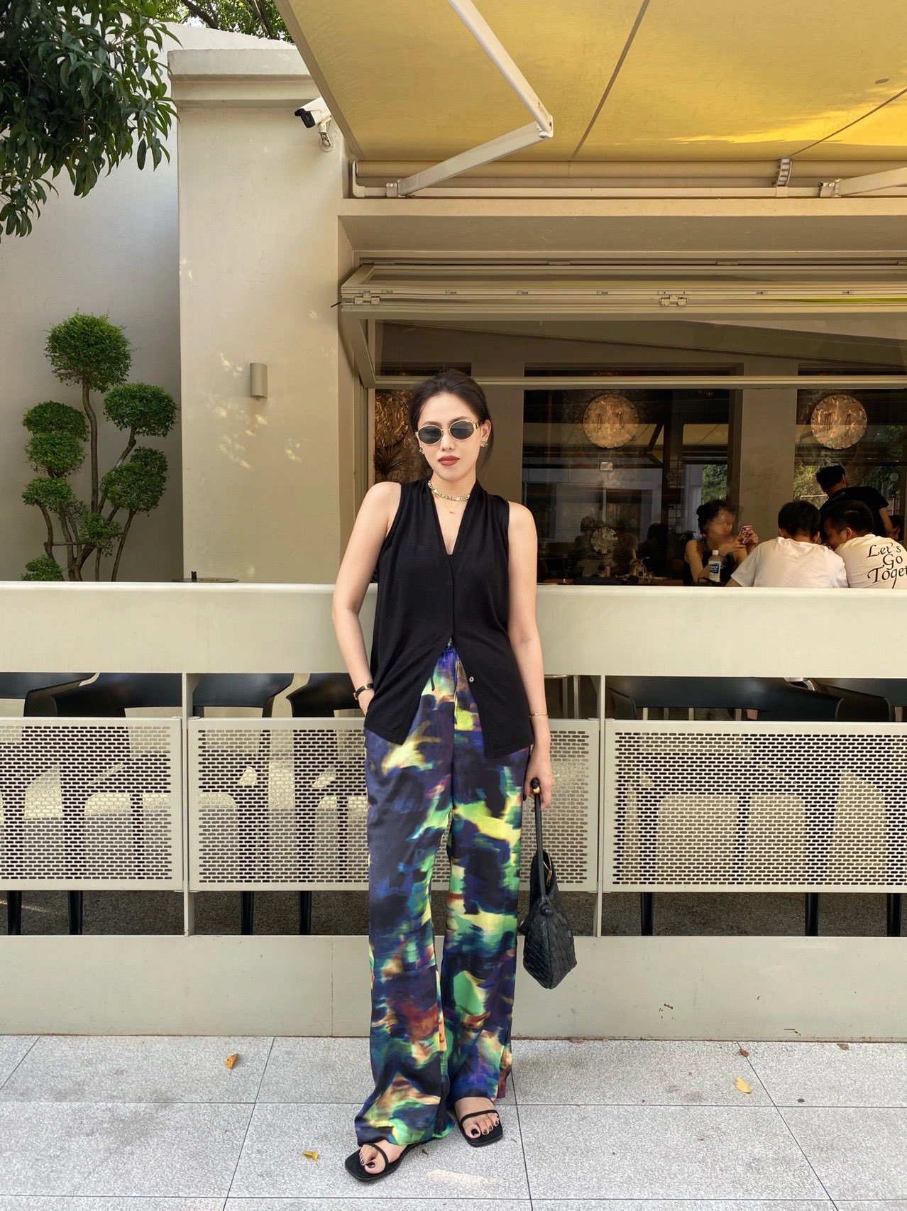 Bottega Veneta葆蝶家 TURN 40CM BAG 701024黑色