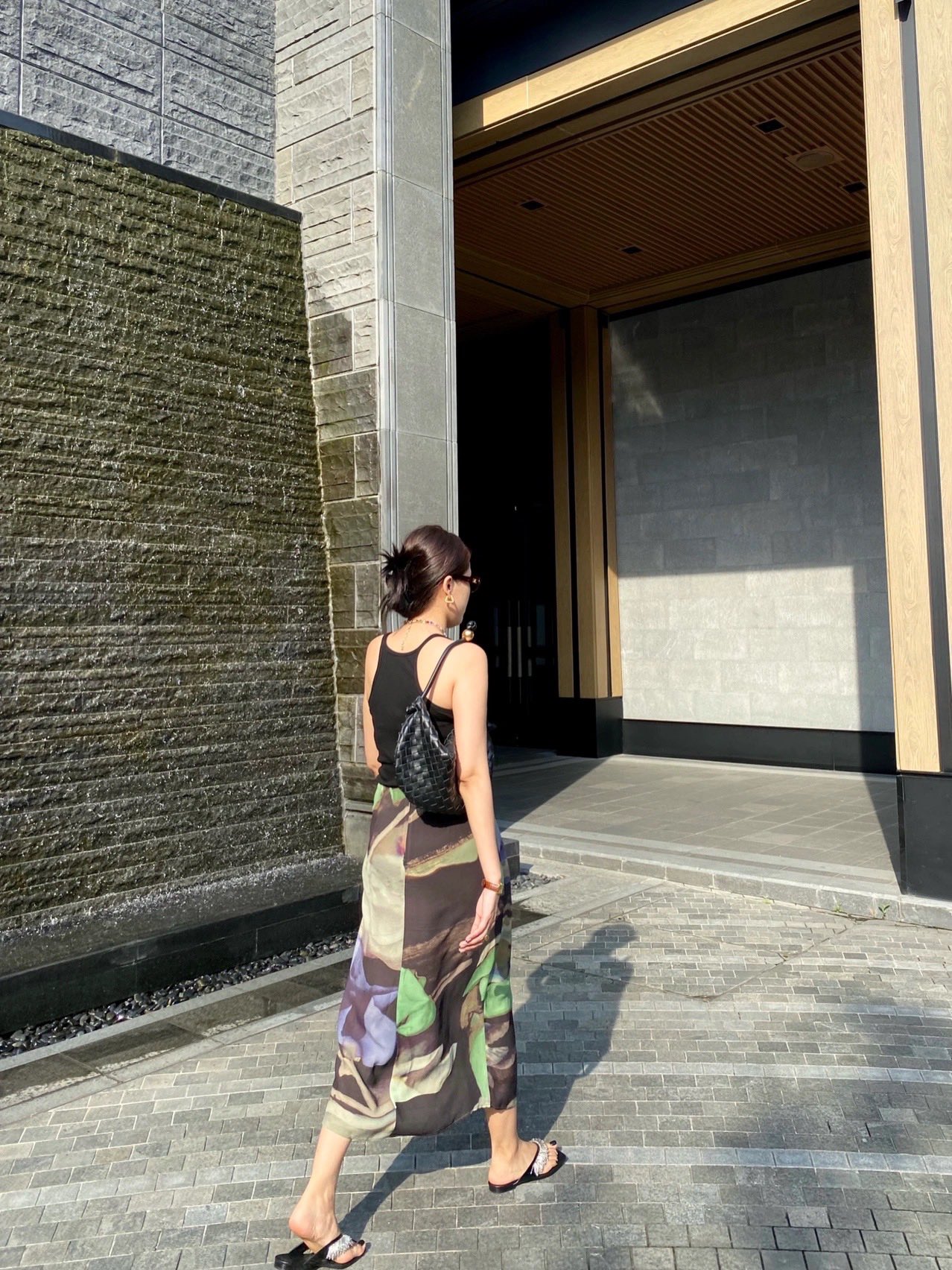 Bottega Veneta葆蝶家 TURN 40CM BAG 701024黑色