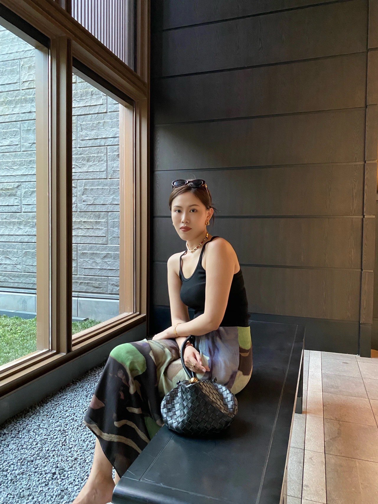 Bottega Veneta葆蝶家 TURN 40CM BAG 701024黑色