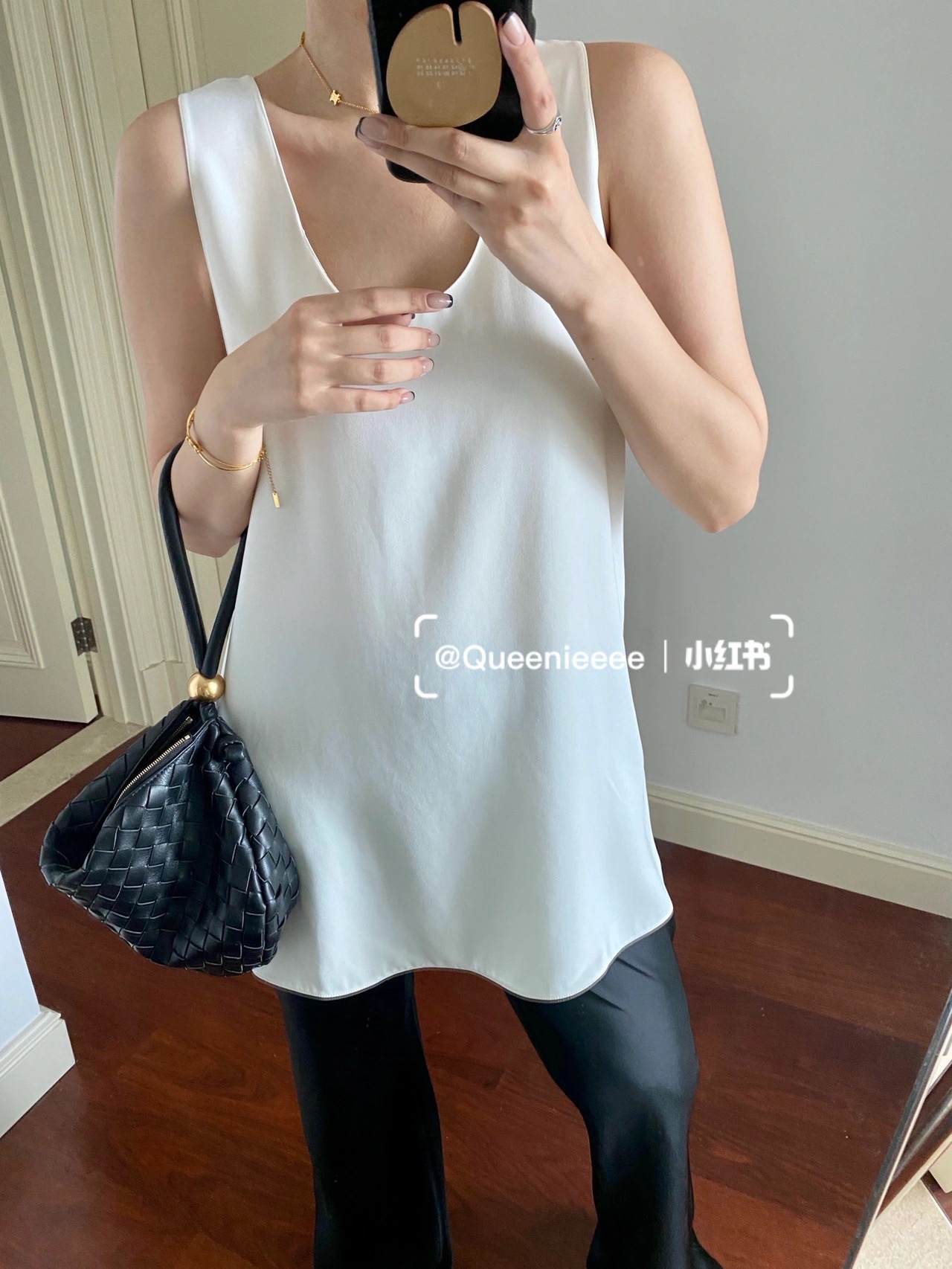 Bottega Veneta葆蝶家 TURN 40CM BAG 701024黑色