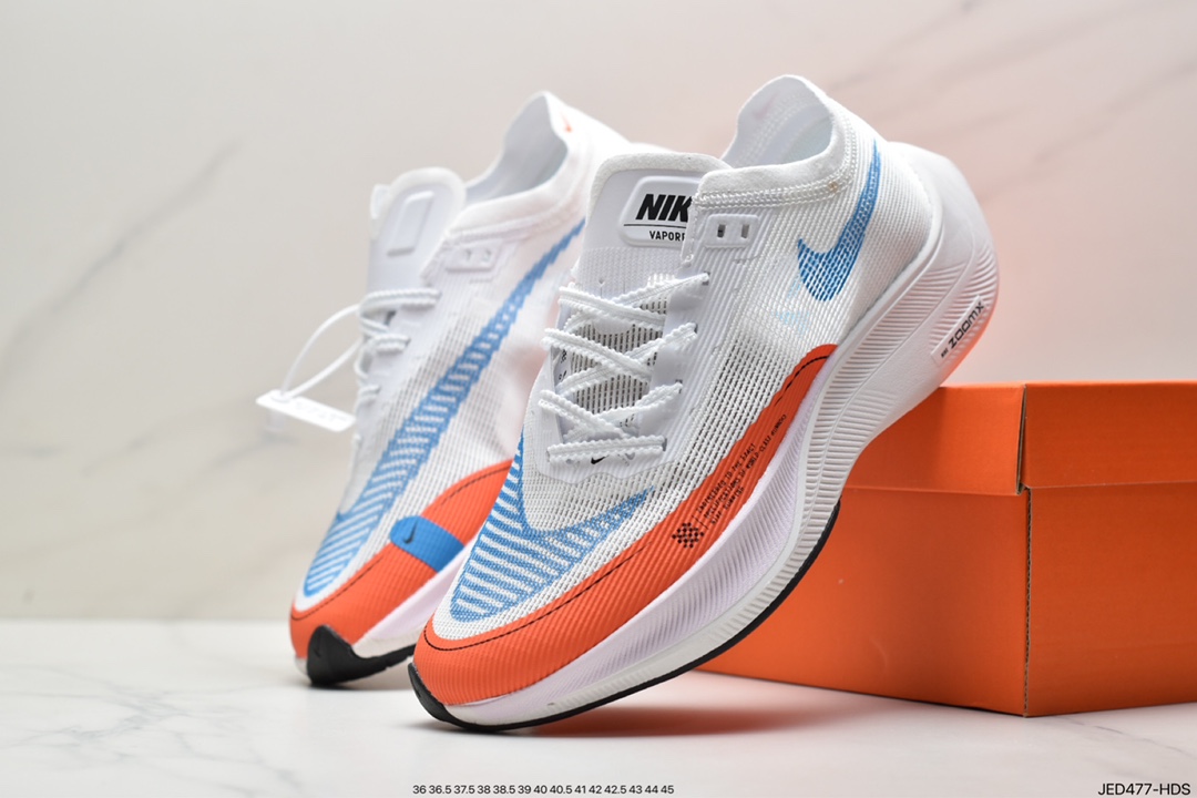 150 真标ZoomX Vaporfly NEXTquot;Ice Blue"破2系列马拉松泡棉超轻缓震运动慢跑鞋DM8324-400