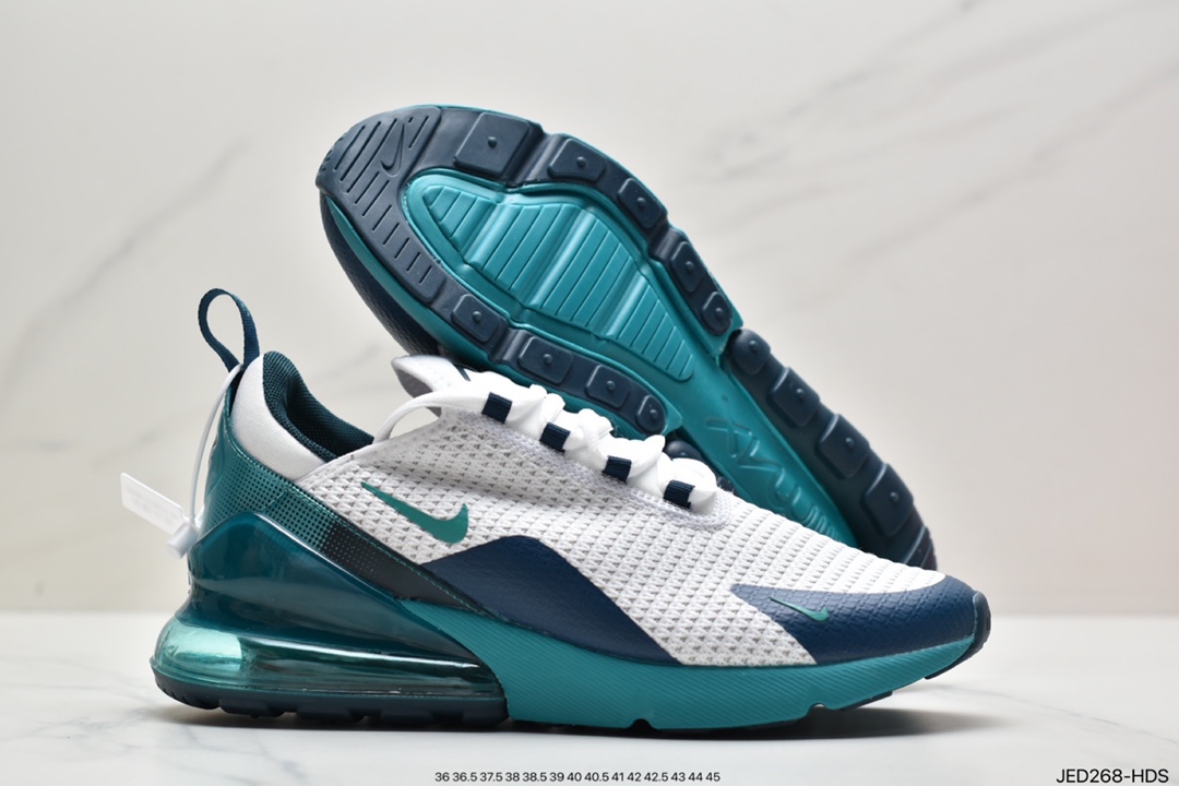 150 耐克 Nike Air Max 270 满天星混合科技后掌半气垫休闲运动慢跑鞋AQ9164-102