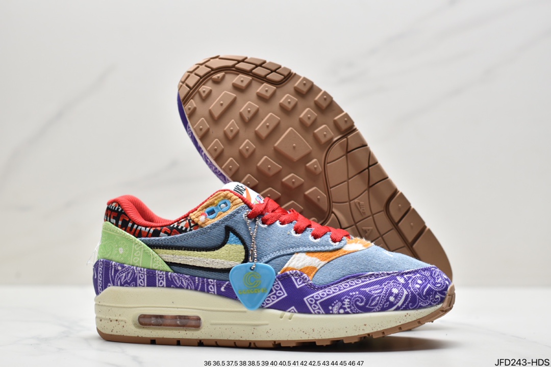 170 Concepts x Air Max 1 SP “Heavy” 蓝黑绿 虎纹迷彩 DN1803-900