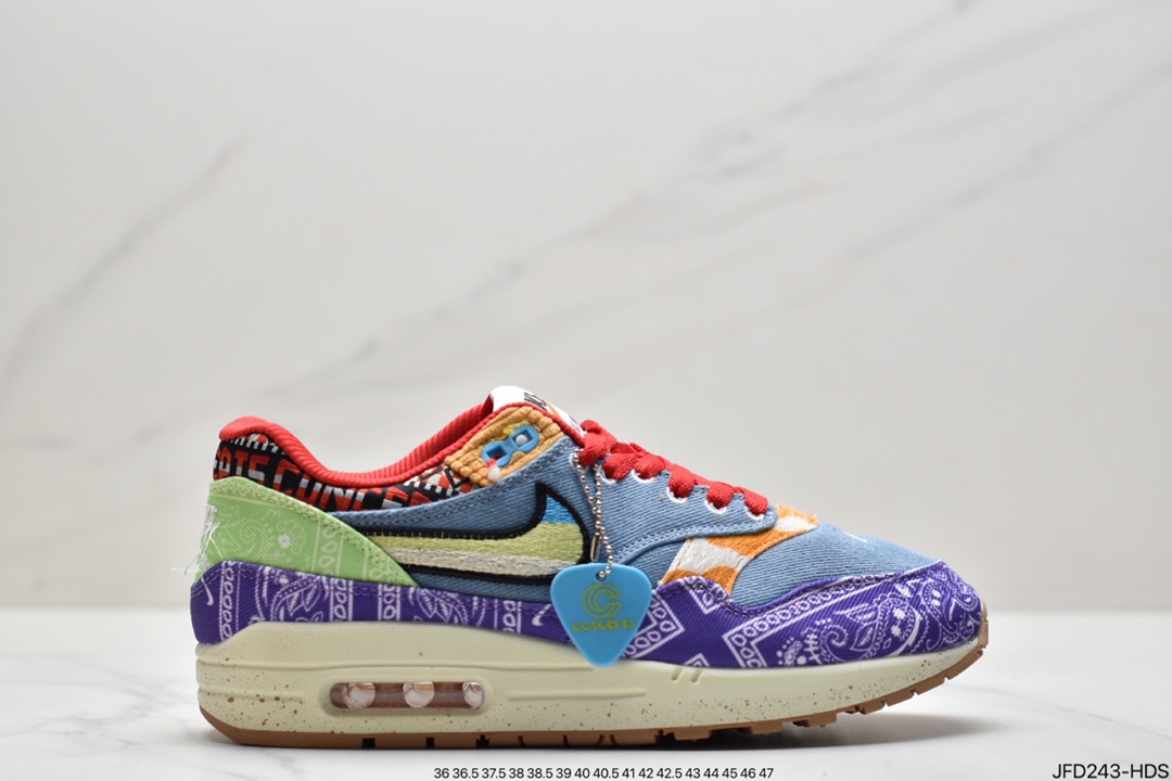 170 Concepts x Air Max 1 SP “Heavy” 蓝黑绿 虎纹迷彩 DN1803-900