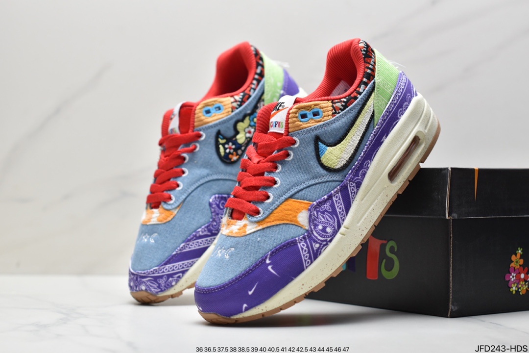 170 Concepts x Air Max 1 SP “Heavy” 蓝黑绿 虎纹迷彩 DN1803-900