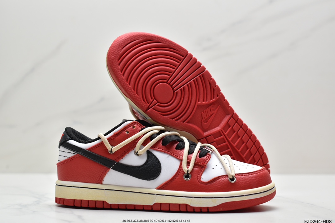 360 Futura x Nike Dunk Low SB联名 解构绑带滑板鞋DJ6188-100