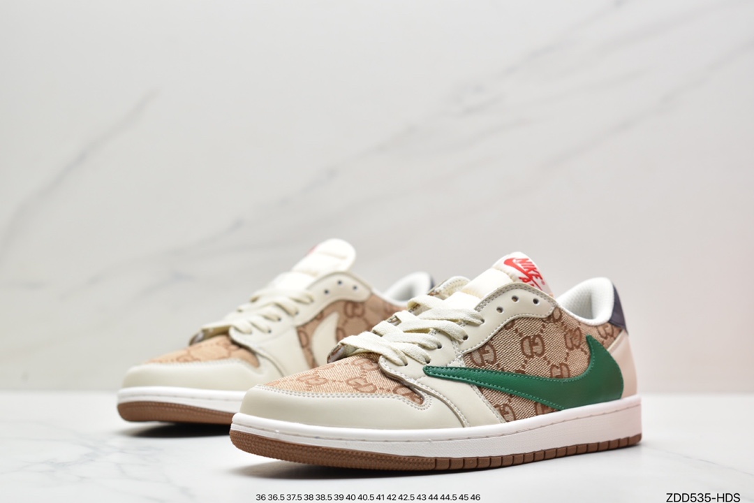 230 耐克Nike Air Jordan 1 Low OG SP"Khaki Green"AJ1乔丹一代经典低帮文化百搭休闲运动篮球鞋DM7866-661