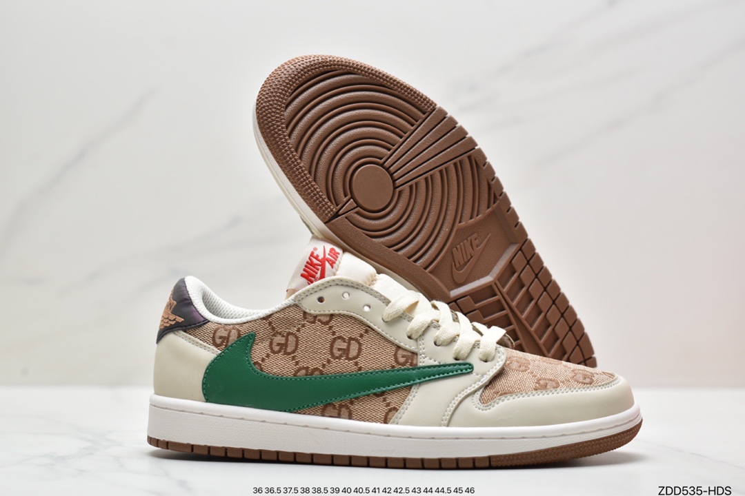 230 耐克Nike Air Jordan 1 Low OG SP"Khaki Green"AJ1乔丹一代经典低帮文化百搭休闲运动篮球鞋DM7866-661