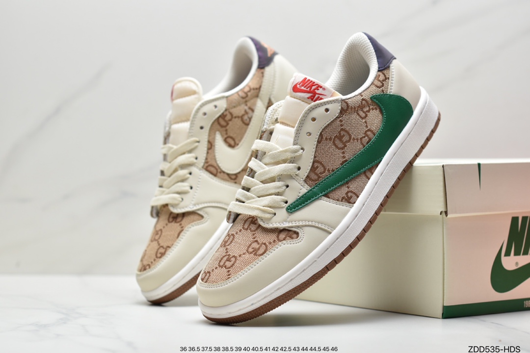 230 耐克Nike Air Jordan 1 Low OG SP"Khaki Green"AJ1乔丹一代经典低帮文化百搭休闲运动篮球鞋DM7866-661