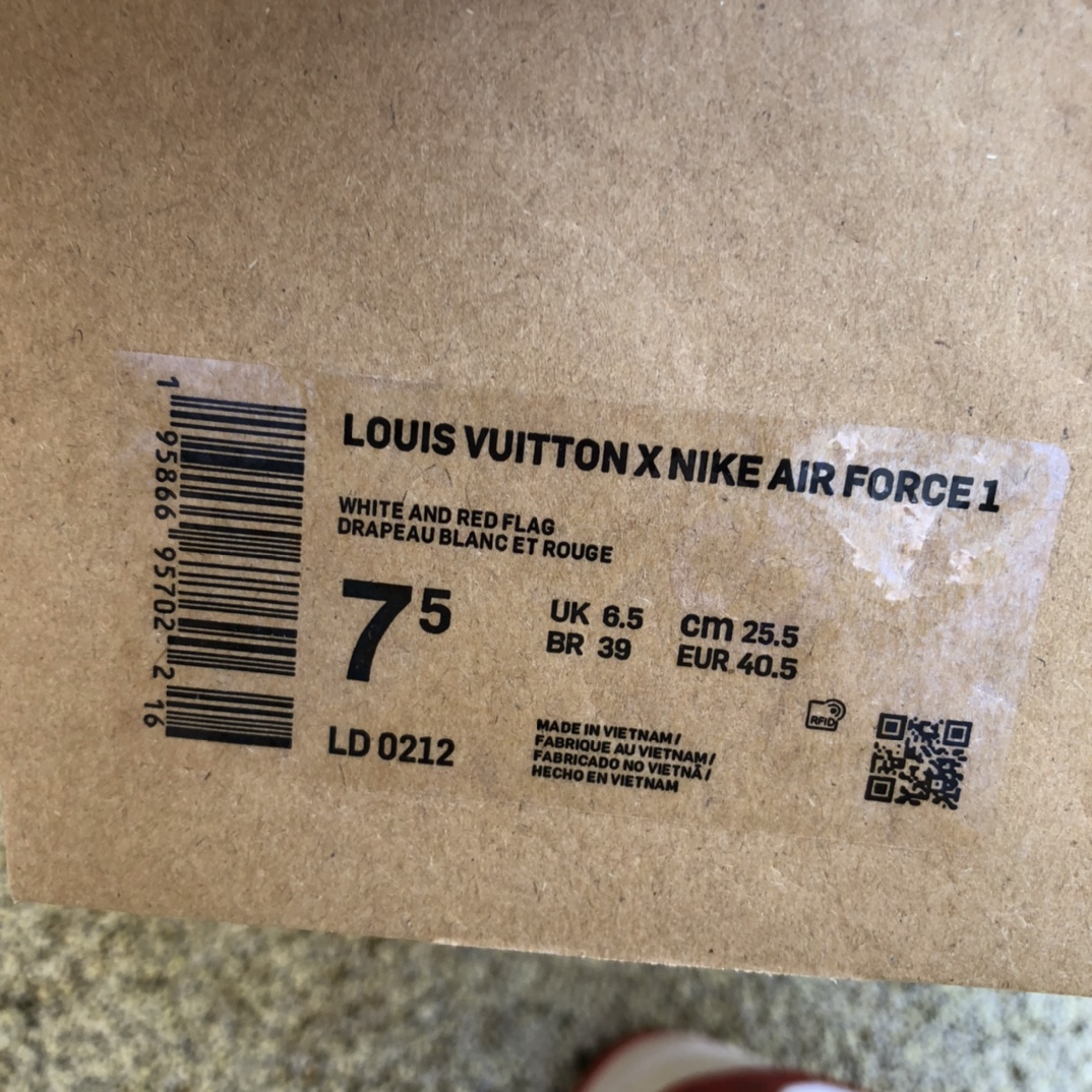 Louis Vuitton LV x Nike Air Force 1联名AF1 空军一号联名LV