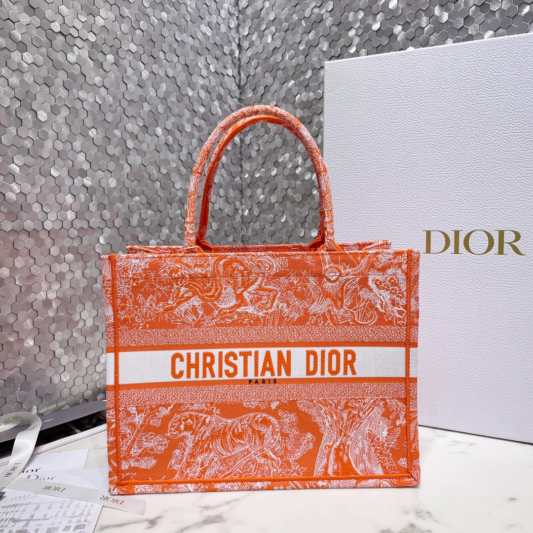 Dior Book Tote Handbags Tote Bags Embroidery