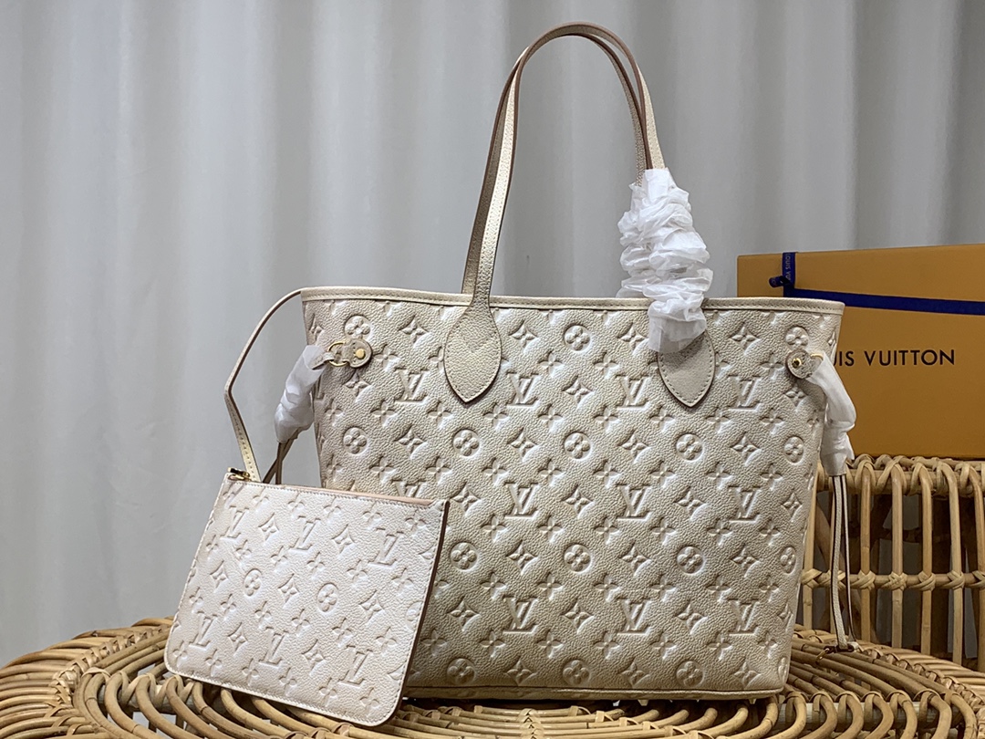 UK Sale
 Louis Vuitton LV Neverfull Bags Handbags Champagne Color Summer Collection Casual m46231