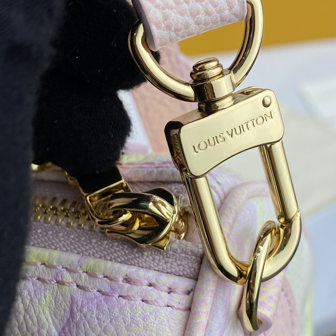 顶级原单M81508粉81625绿本款NanoSpeedy手袋取材MonogramEmpreinte压纹