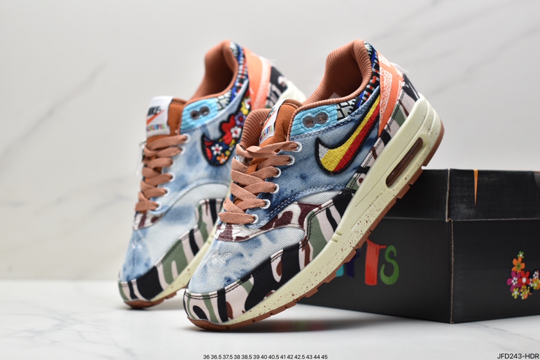 Concepts x Air Max 1 SP ”Heavy” Blue Black Green Tiger Camo DN1803-900