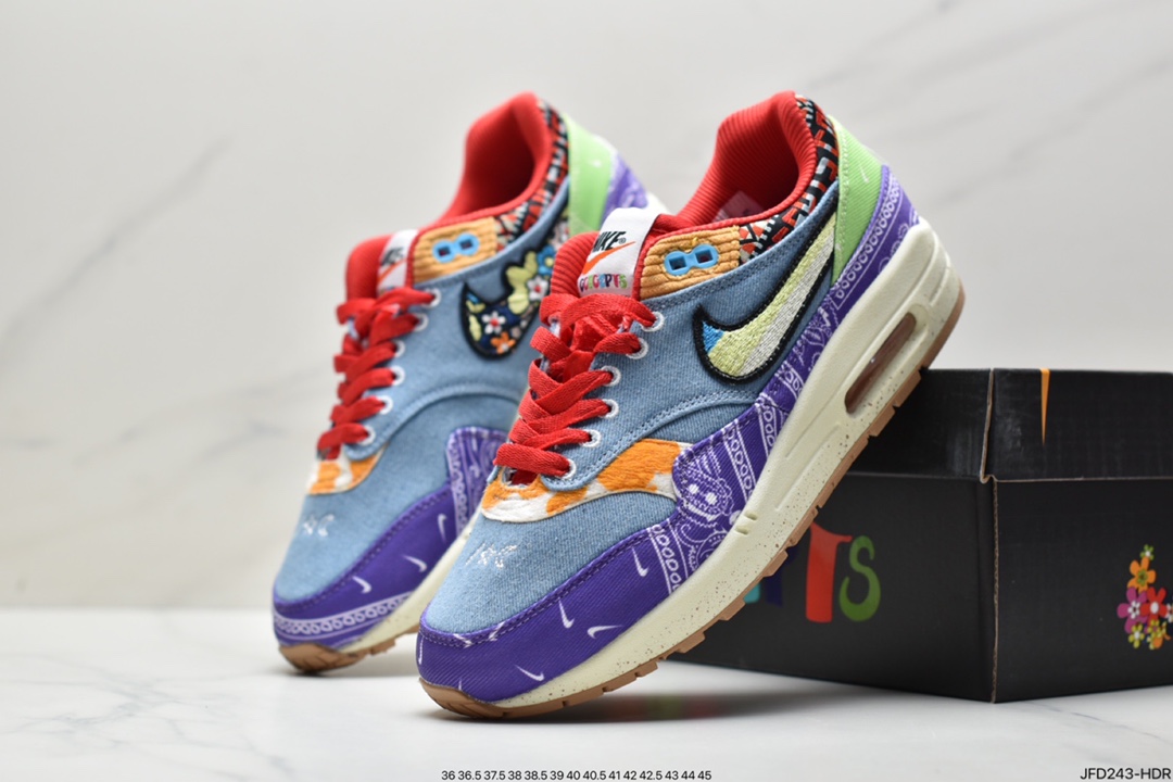 Concepts x Air Max 1 SP ”Heavy” Blue Black Green Tiger Camo DN1803-900