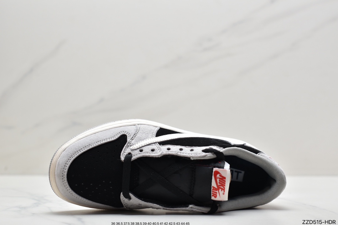 250 fragment design x Travis Scott x Nike Air Jordan 1 Low OG SP”Green/White/Black”AJ1乔丹一代CQ4277-006