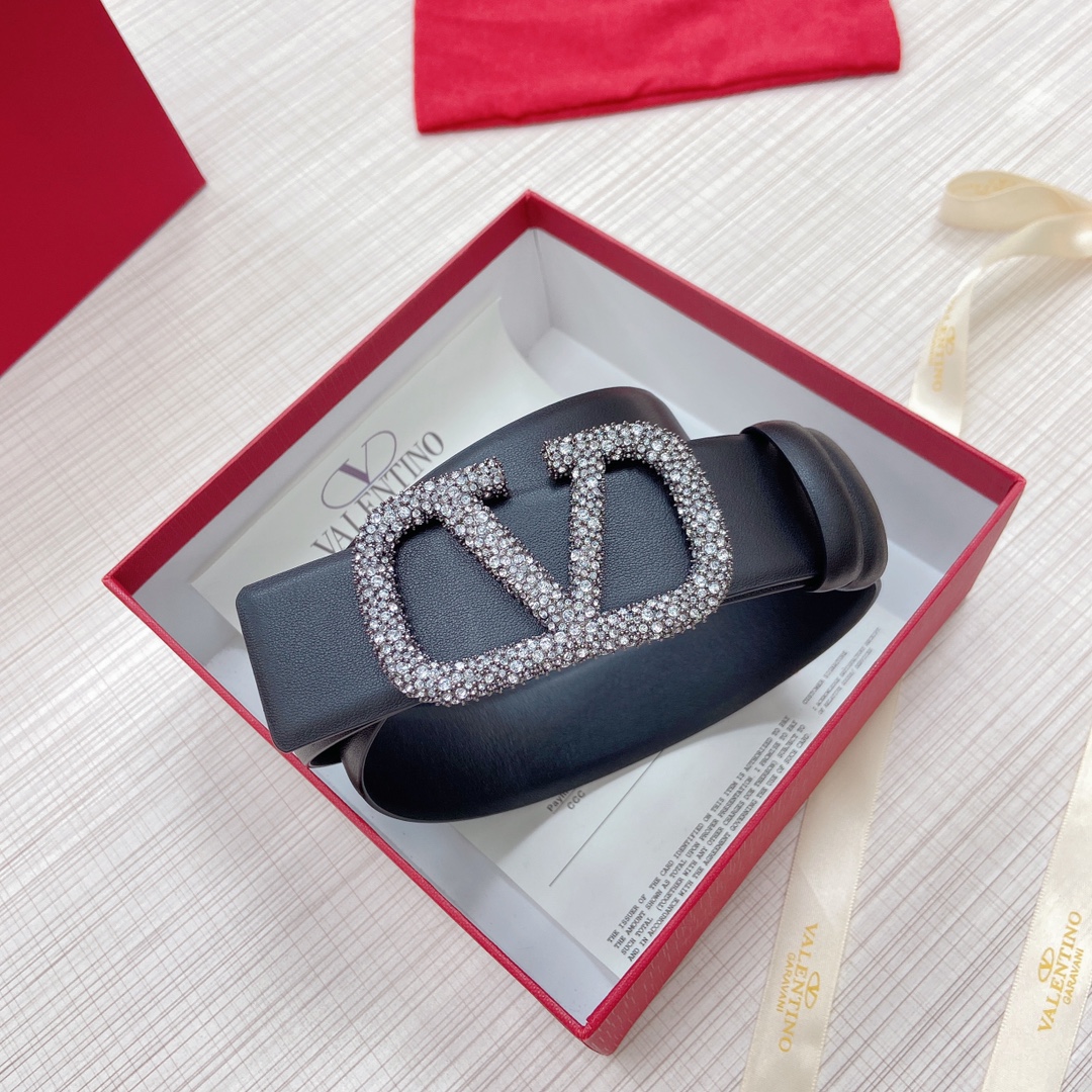 [Valentino Belts]Hardware pure copper original mold opening customization A26