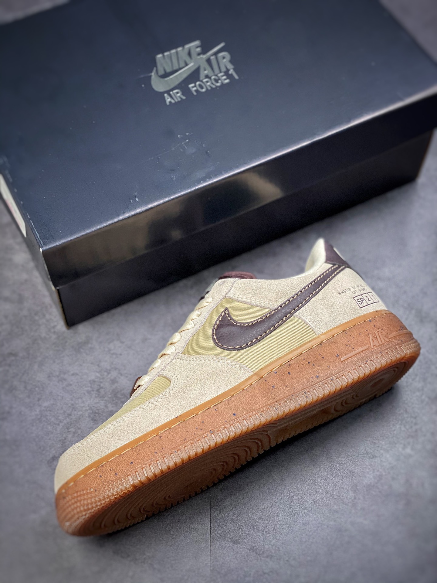 240 Nike Air Force 1 Low 07 浅棕色咖啡 DD5227-234