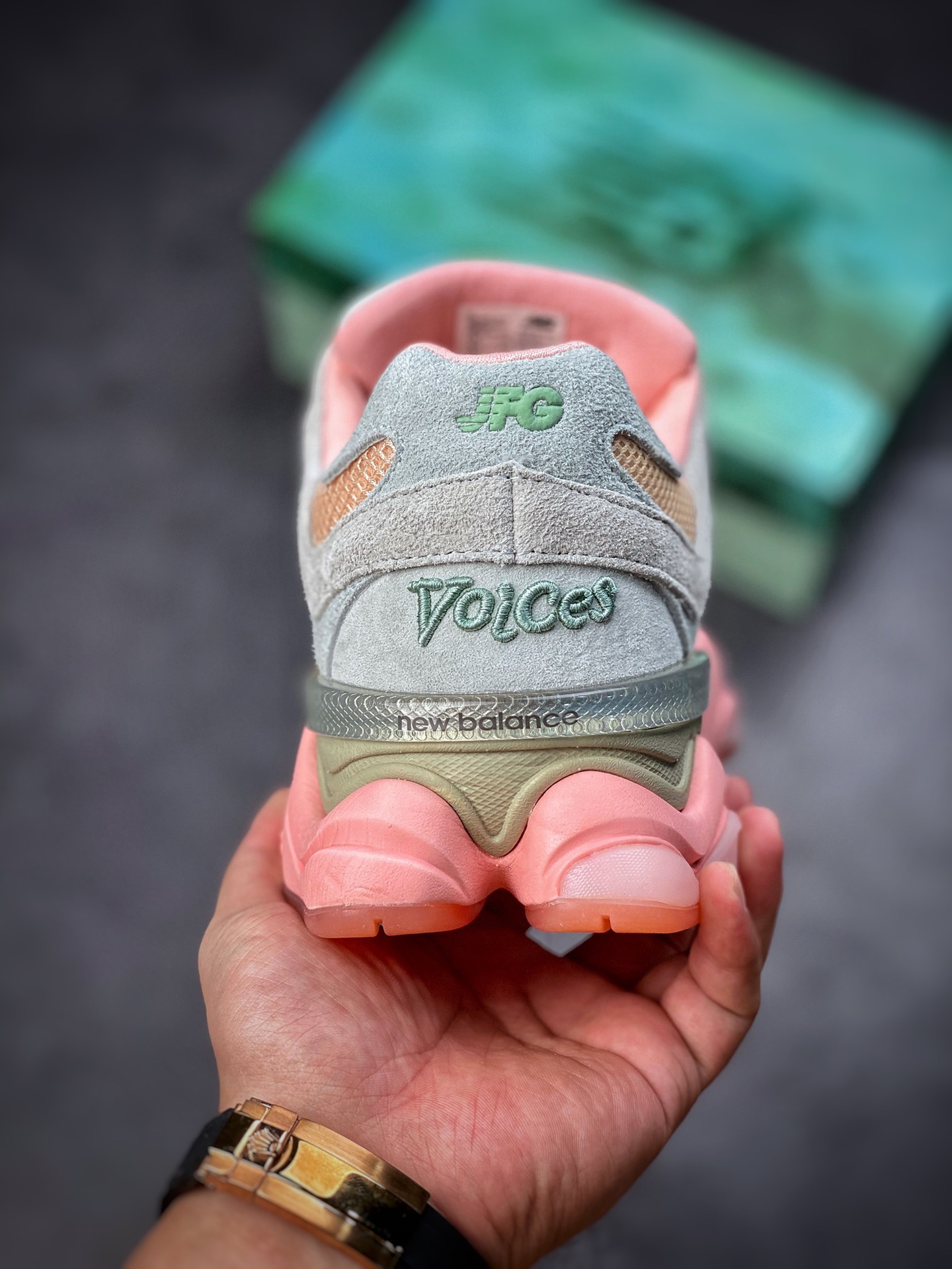 Joe Freshgoods x New Balance 9060 Gray Powder Joint Series U9060JG1