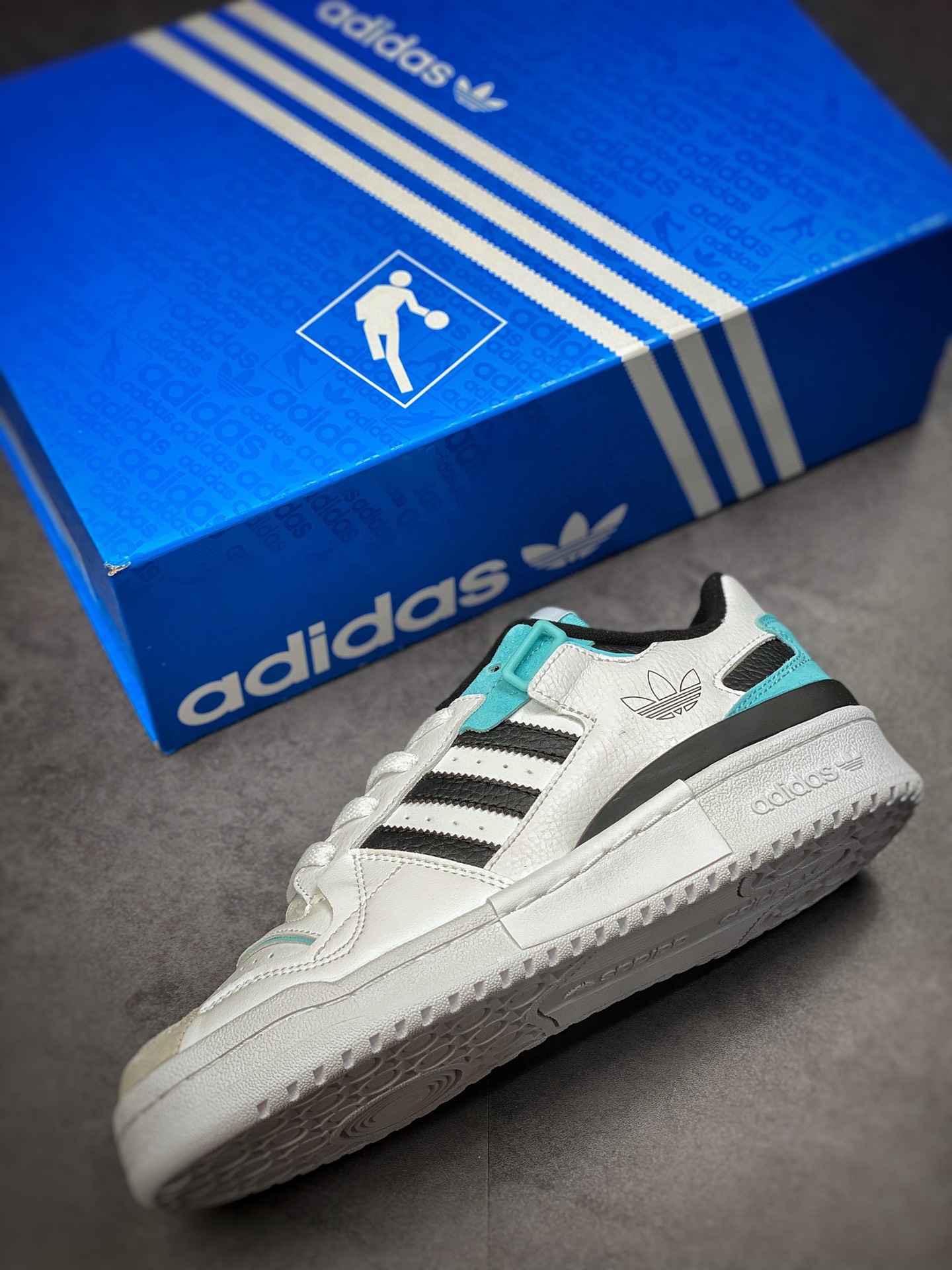 220 海外渠道 原盒原标版本 Adidas Forum 84 Low OG  低帮百搭潮流休闲运动板鞋 GZ5390