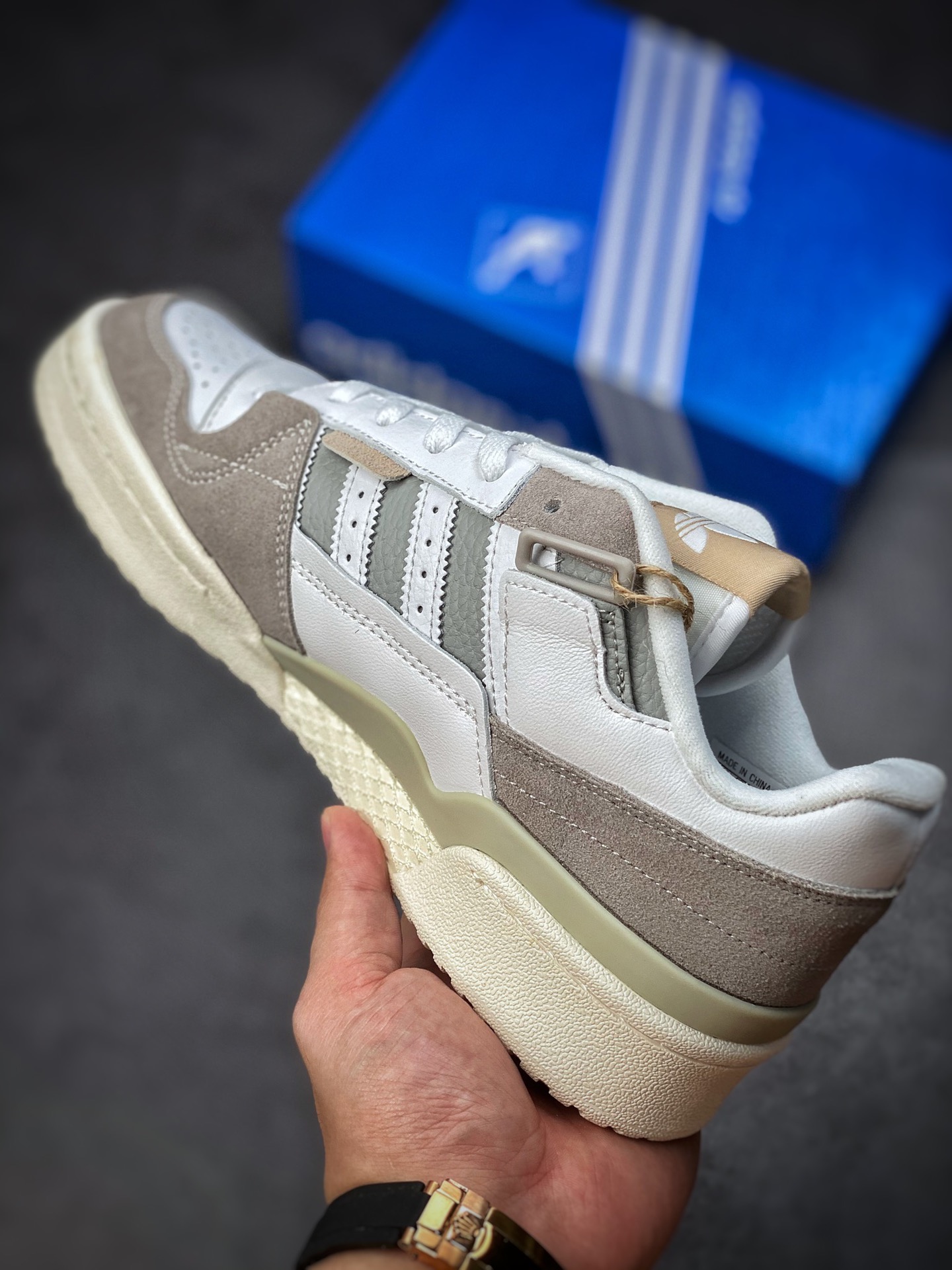 220 海外渠道 原盒原标版本 Adidas Forum 84 Low OG  低帮百搭潮流休闲运动板鞋  GX2159