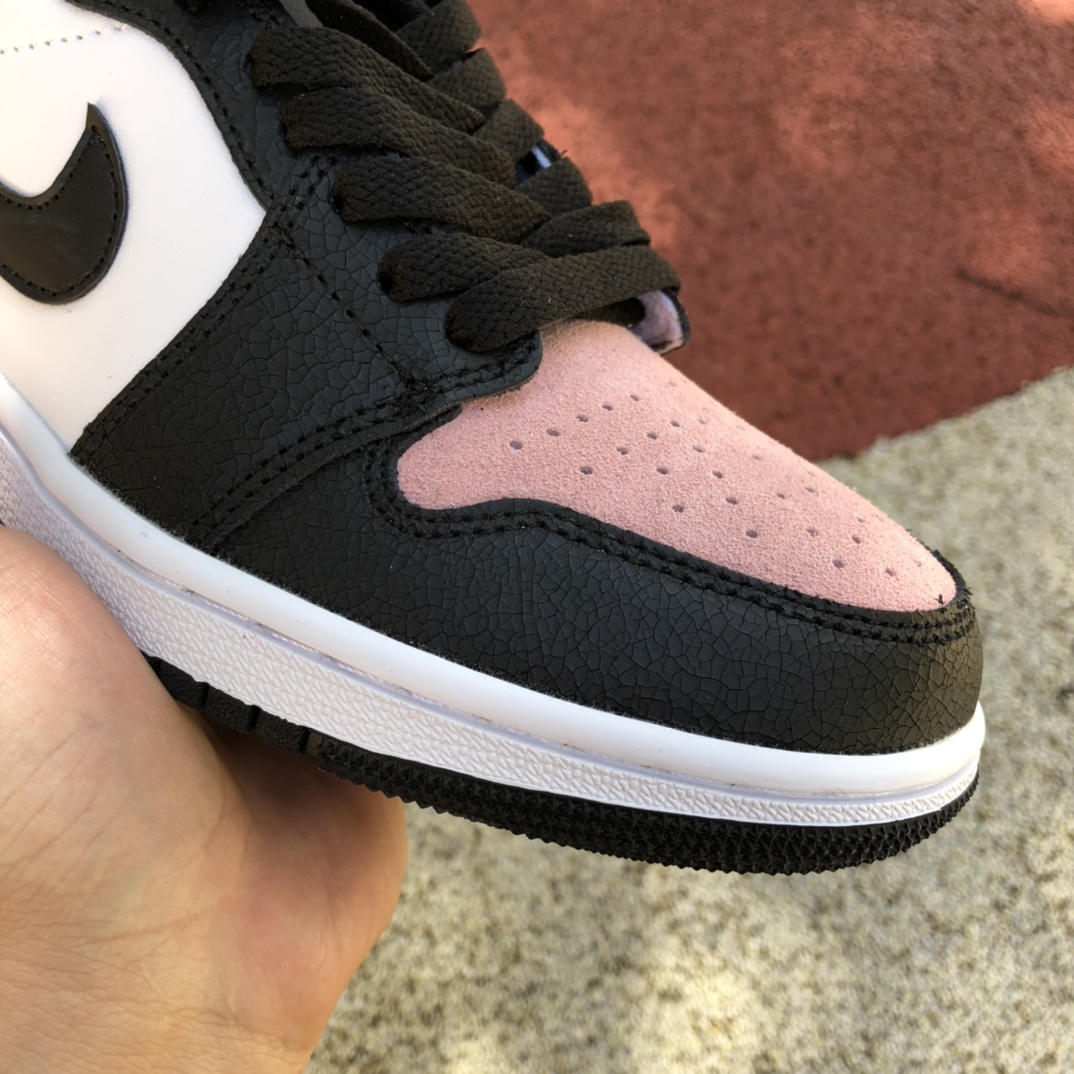 Air Jordan 1 AJ1 Bleached Coral 黑粉低帮 篮球鞋 CZ0790-061