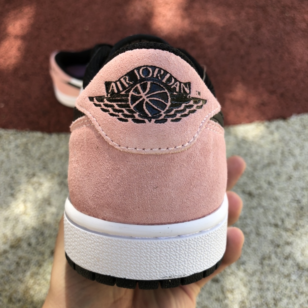 Air Jordan 1 AJ1 Bleached Coral 黑粉低帮 篮球鞋 CZ0790-061