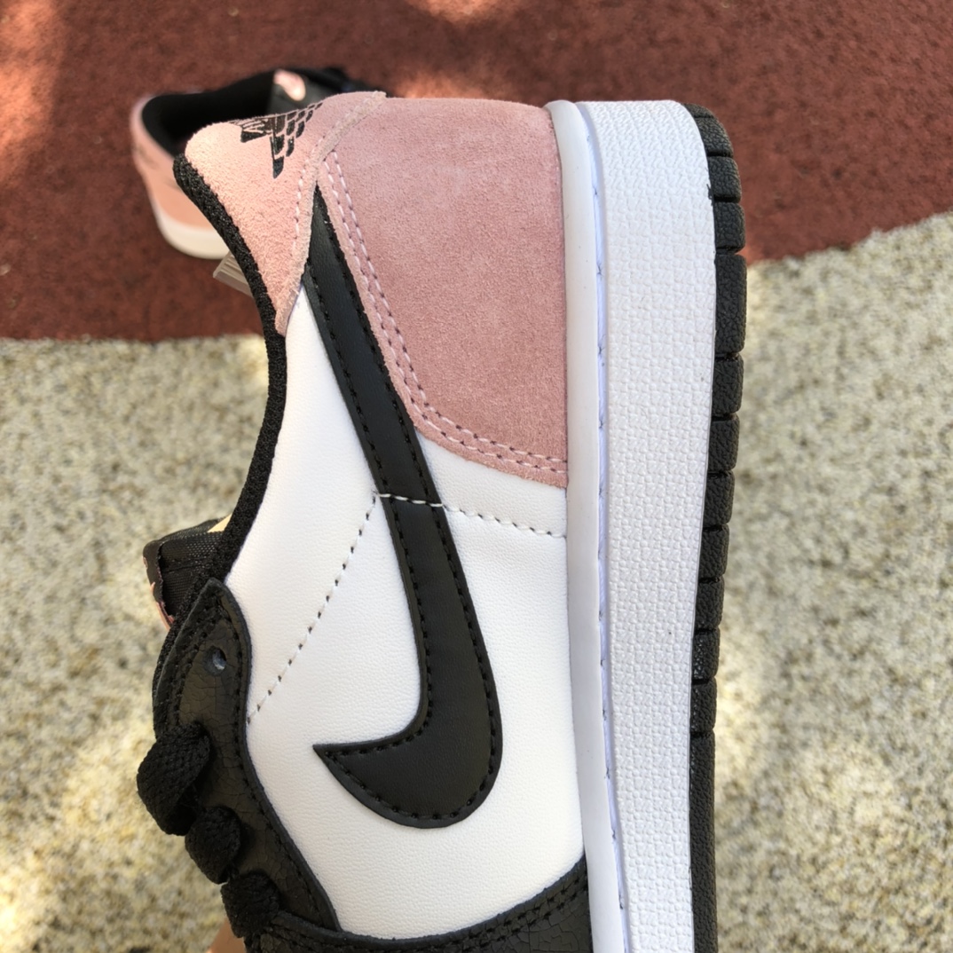 Air Jordan 1 AJ1 Bleached Coral 黑粉低帮 篮球鞋 CZ0790-061