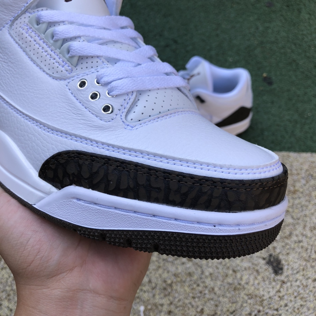 Air Jordan 3 Mocha AJ3 黑白棕 摩卡咖啡 136064-122