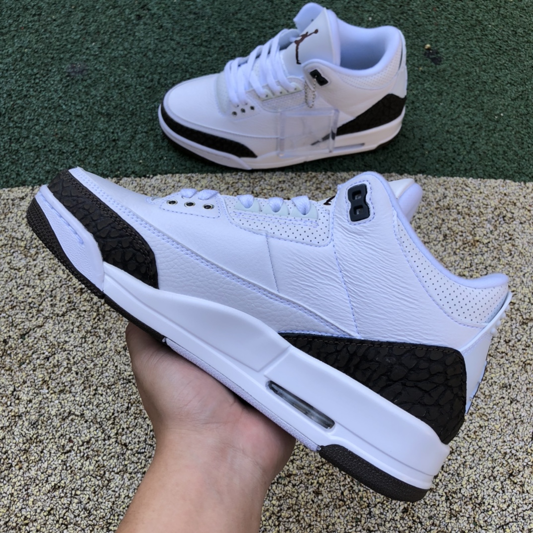 Air Jordan 3 Mocha AJ3 黑白棕 摩卡咖啡 136064-122