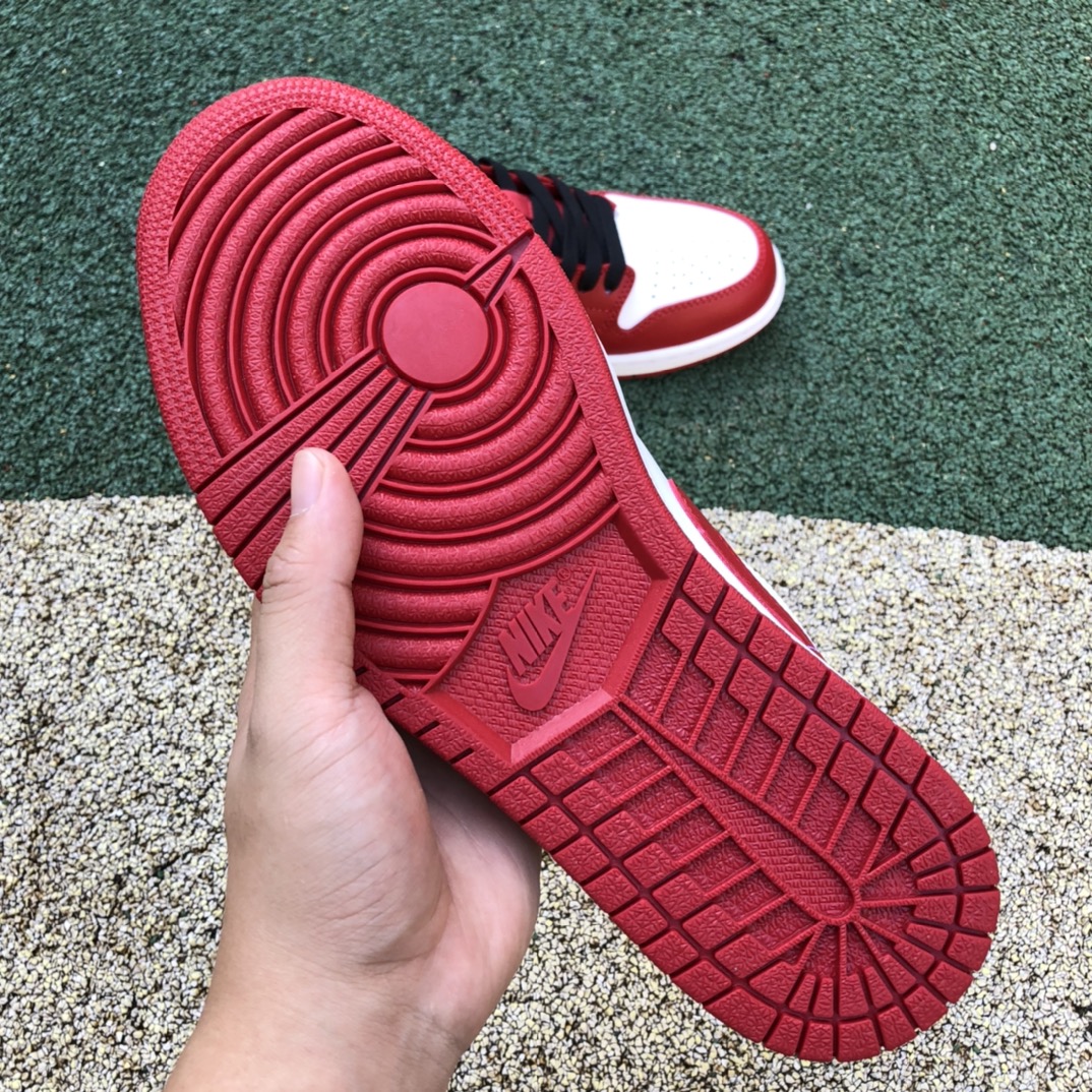 纯原版AIR JORDAN 1 Low AJ1 红白黑 复古 篮球鞋 553558-163