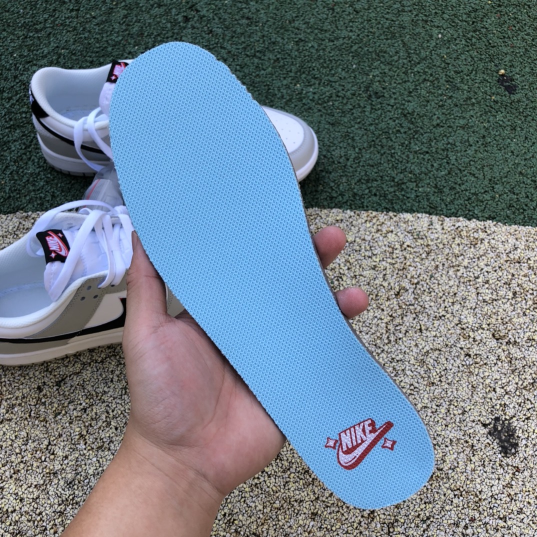 耐克Nike Dunk Low 刮刮乐烟灰低帮 滑板鞋 DR9654-001