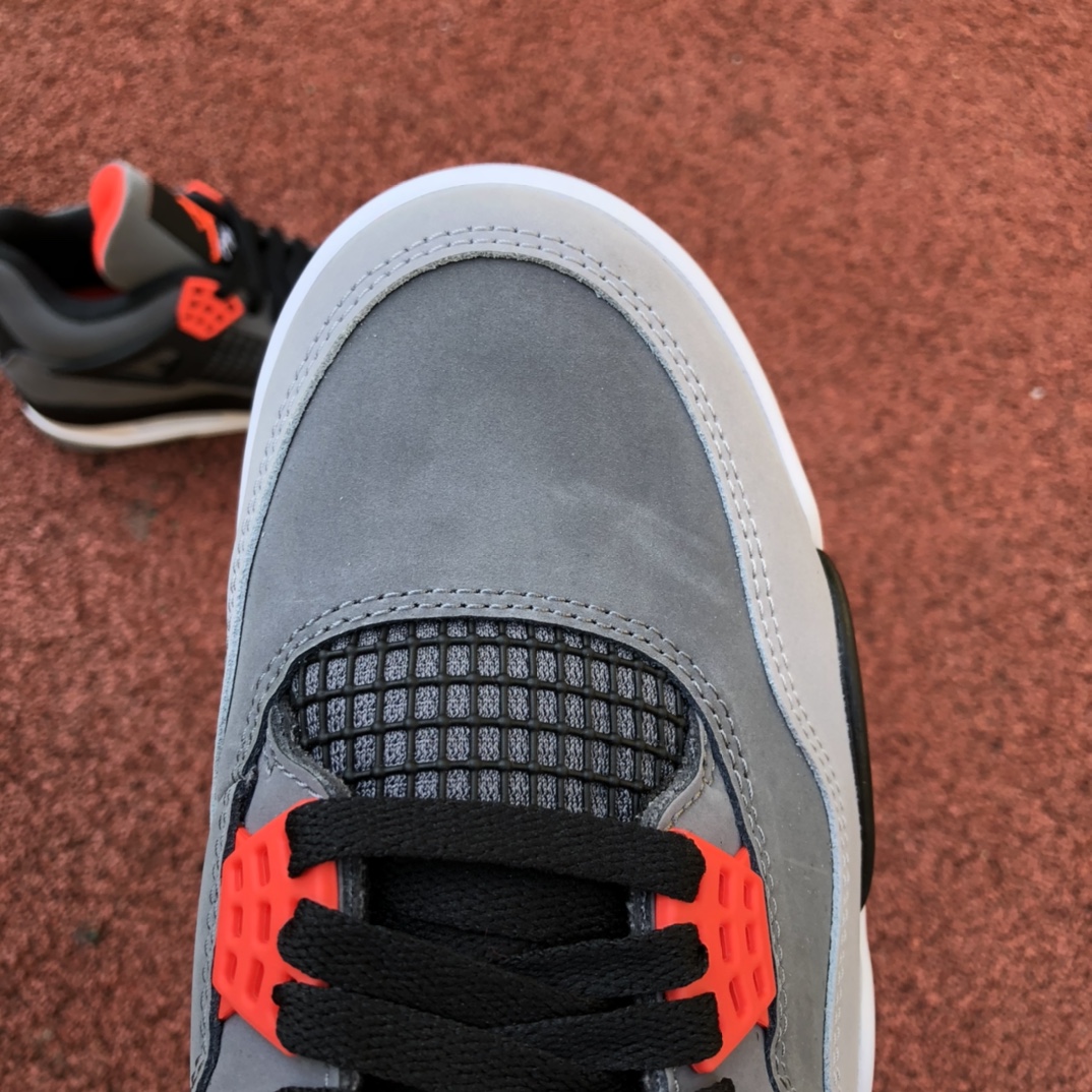 纯原版Air Jordan 4 Infrared AJ4黑灰红红外线篮球鞋DH6927-061