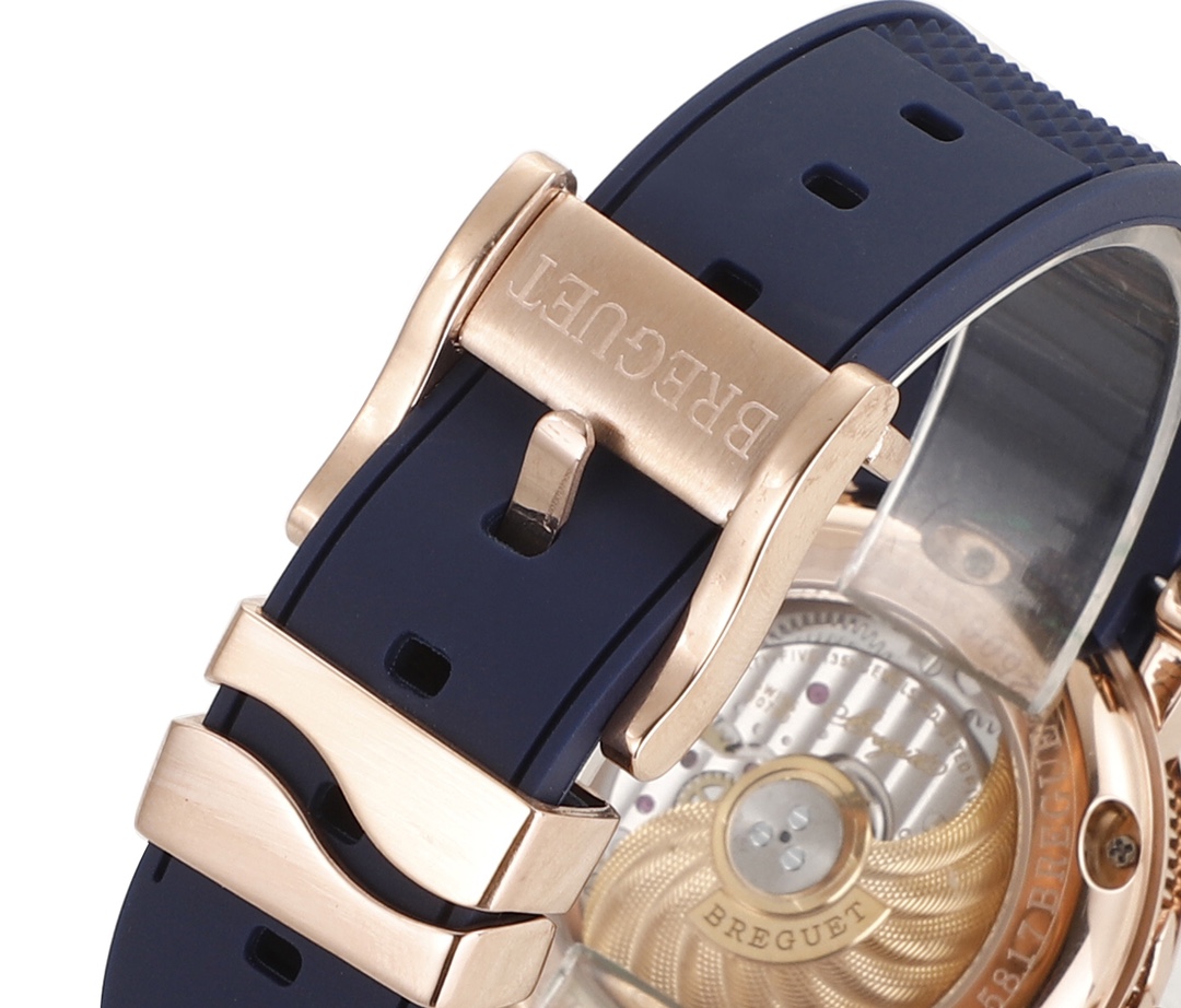 Breguet宝玑 MARINE系列原装宝玑折叠扣腕表