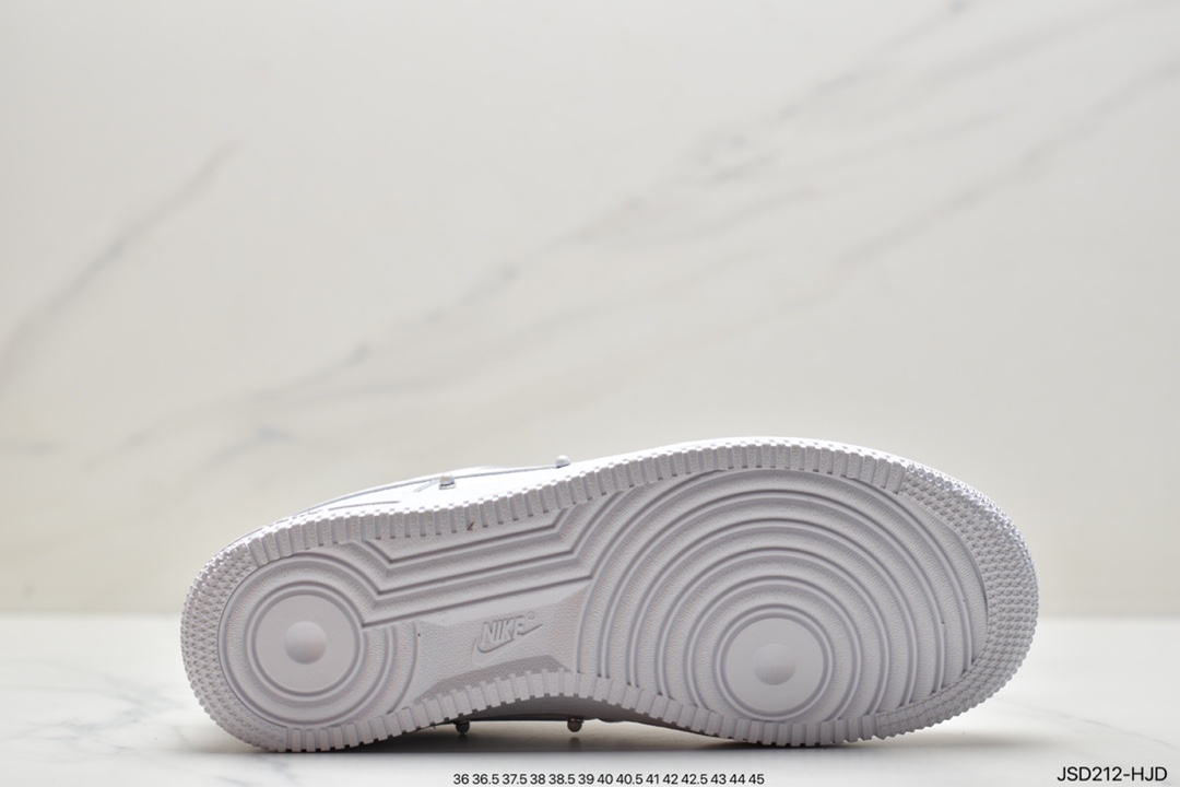 200 Nike Wmns Air Force 1’07 Low ”Pearl White”空军一号经典低帮百搭休闲运动板鞋DQ0231-100