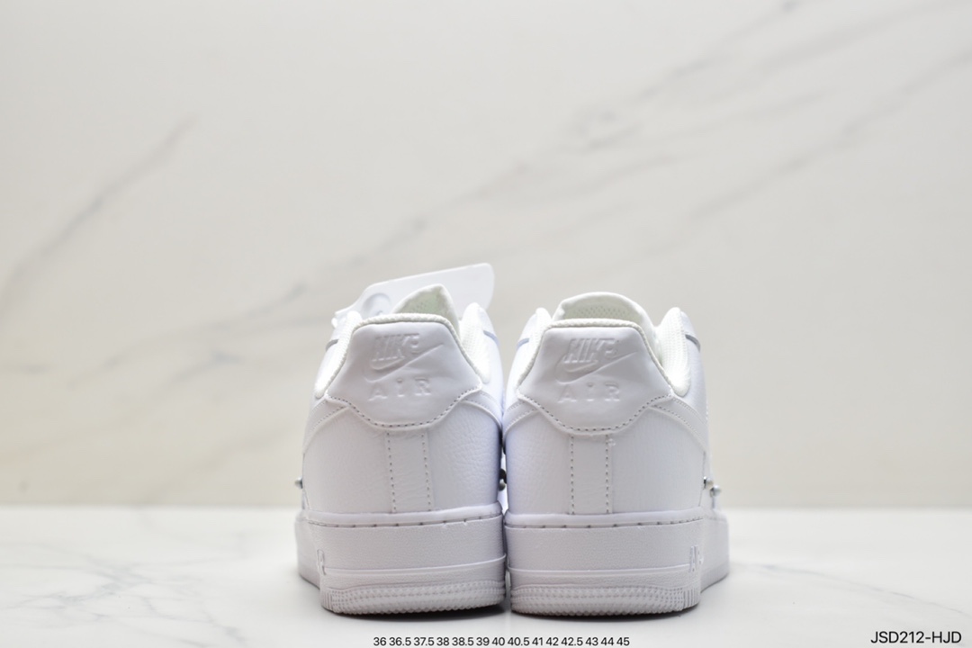 200 Nike Wmns Air Force 1’07 Low ”Pearl White”空军一号经典低帮百搭休闲运动板鞋DQ0231-100
