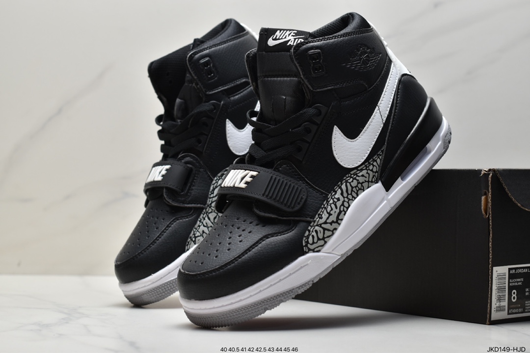 160 真标乔丹Air Jordan Legacy 三合一312 有着交错结合的设计