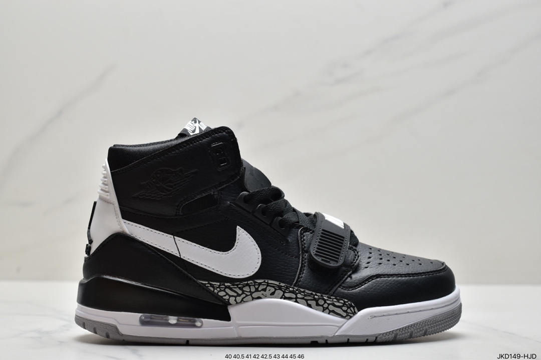 160 真标乔丹Air Jordan Legacy 三合一312 有着交错结合的设计