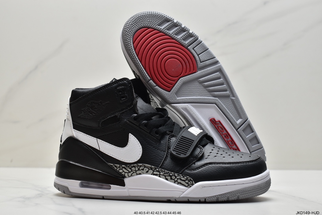 160 真标乔丹Air Jordan Legacy 三合一312 有着交错结合的设计