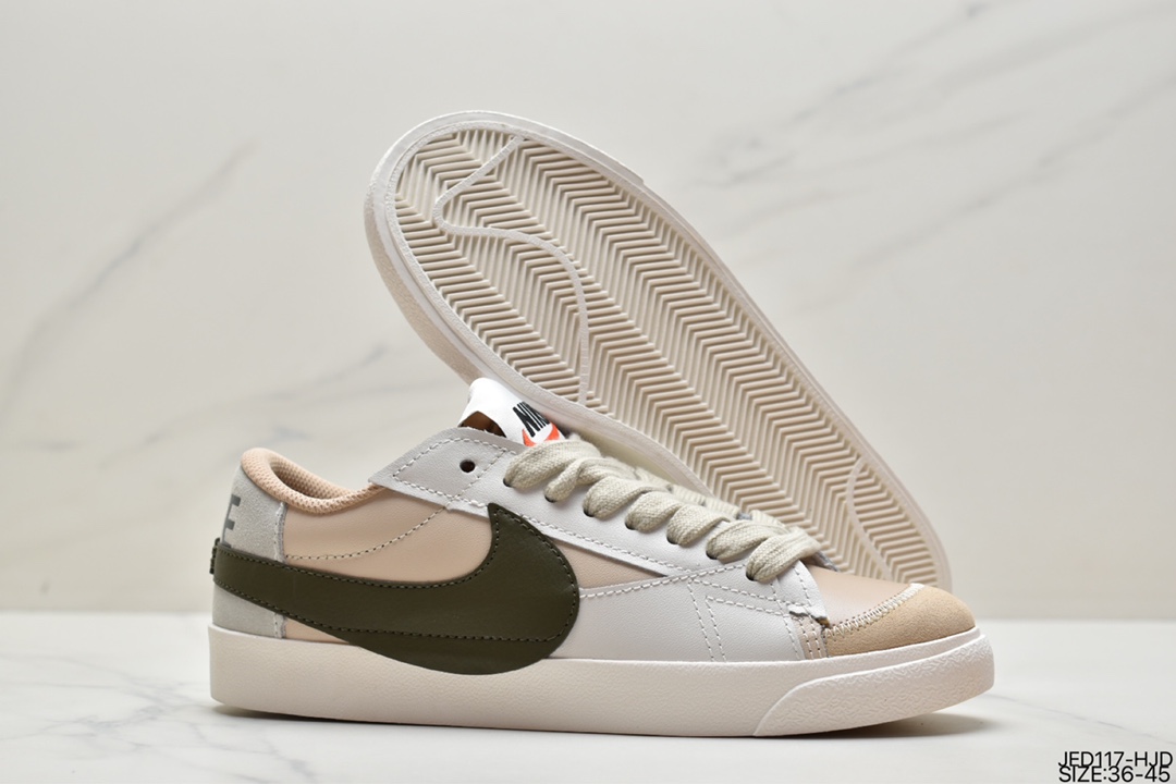 150 Nike Blazer Low ’1977 Jumbo 经典开拓者低帮百搭休闲运动板鞋DQ1470-105