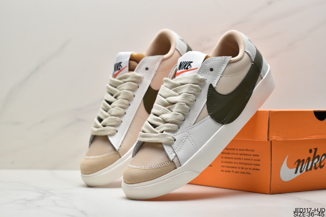 150 Nike Blazer Low ’1977 Jumbo 经典开拓者低帮百搭休闲运动板鞋DQ1470-105