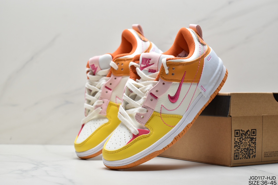 180 耐克Nike SB Dunk Low Pro  扣篮系列复古低帮休闲运动滑板板鞋 DX2676-100