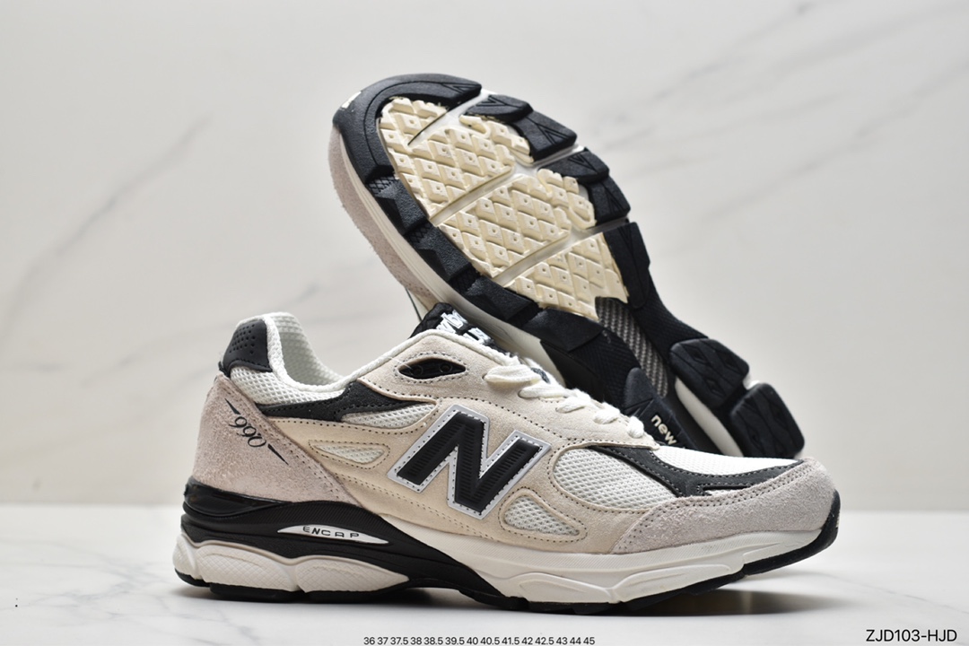 New Balance IN USA M990V3 generation series American origin retro sports running shoes M990AD3