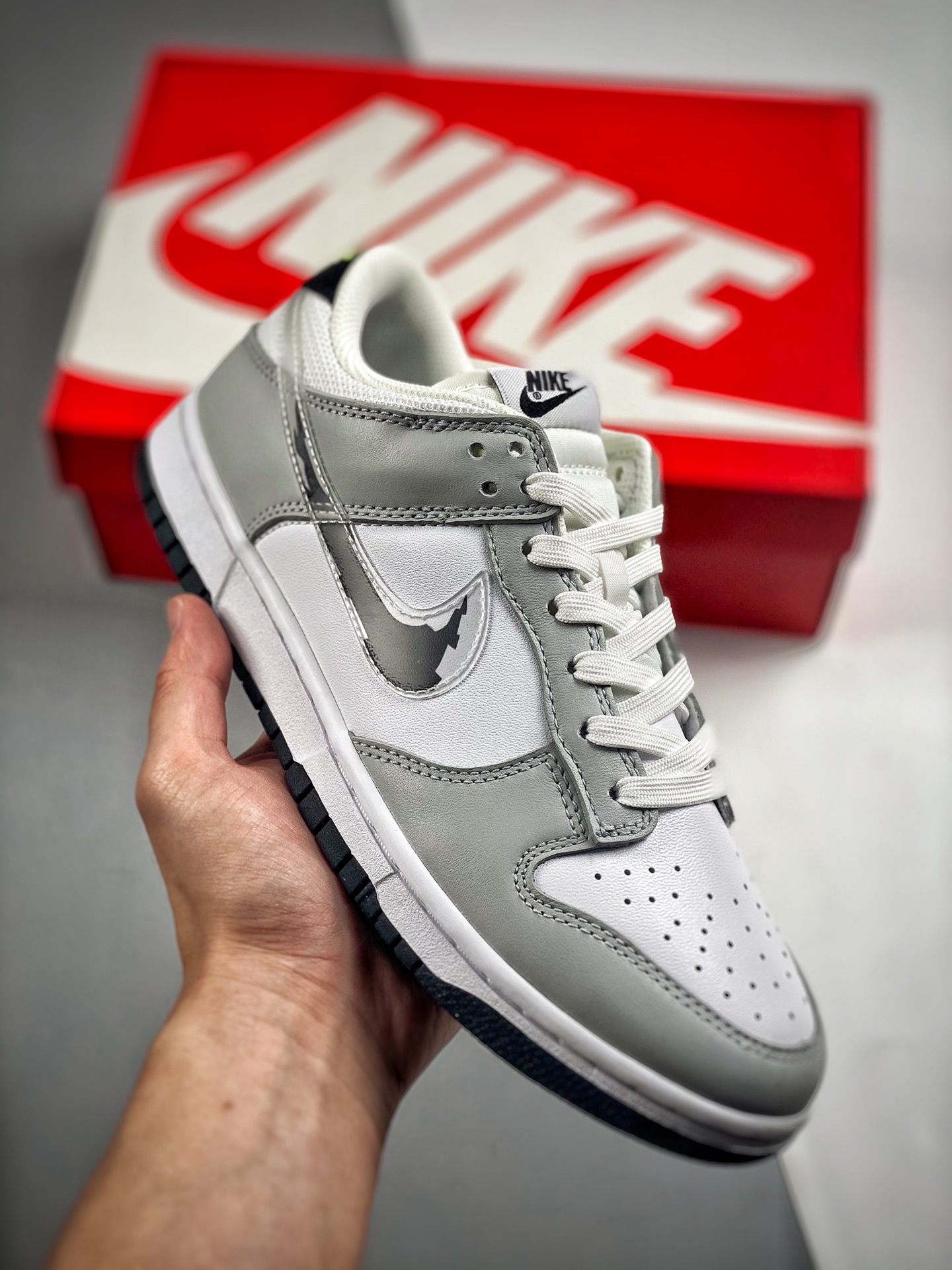 -2 Nike SB Dunk Low Pro zapatillas de skate de caña baja retro de cuero de primera capa para ocio y deporte. Con amorti…