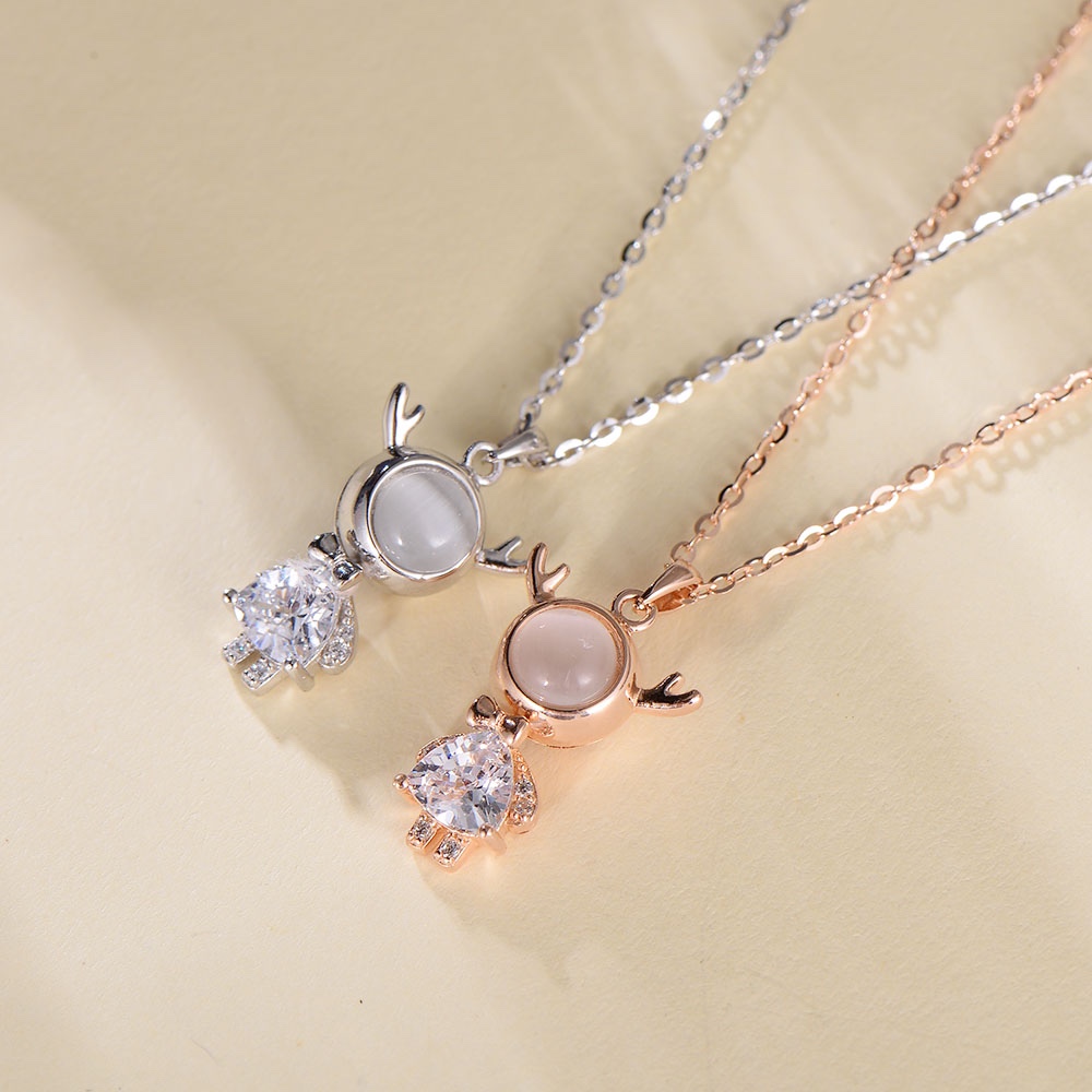 インスタ風純銀ネックレスゴールド 記念日