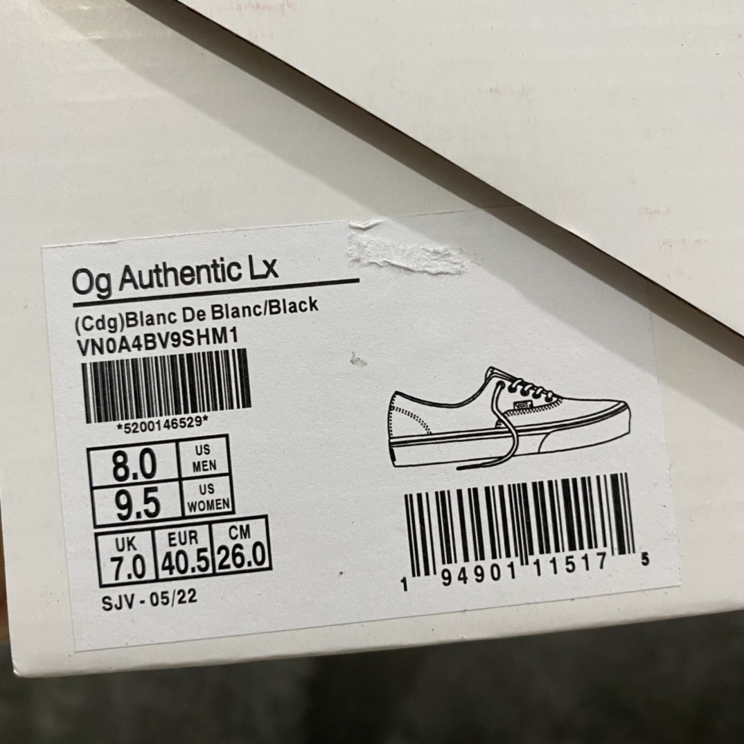 图片[7]-市售最强版本 Comme des Garcons x Vans OG Authentic LX 川久保玲万斯联名限定 满印涂鸦 低帮硫化休闲板鞋 原鞋开发 公司同源整套流水线出货 鞋面字体印花印制45次才最终完美定版 清晰度市面独家 匠心打造 高端零售市场专供 懂货的老铁直接上车 开箱拿在手上一眼就很哇塞的这种 尺码：36 36.5 37 38 38.5 39 40.5 41 42 42.5 43 44 45-选品中心