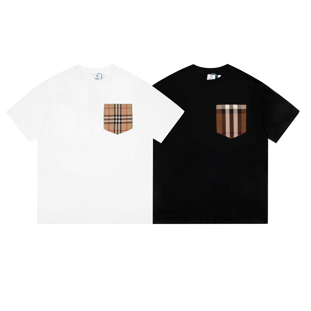 Modelo A33-1, tallas XS-S-M-L. Unisex. Disponibles en stock. Burberry 2021 otoño/invierno nuevo, camiseta con bolsillo …