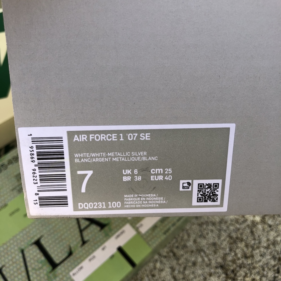 Nike Air force1 AF1纯白珍珠 空军低帮板鞋 DQ0231-100