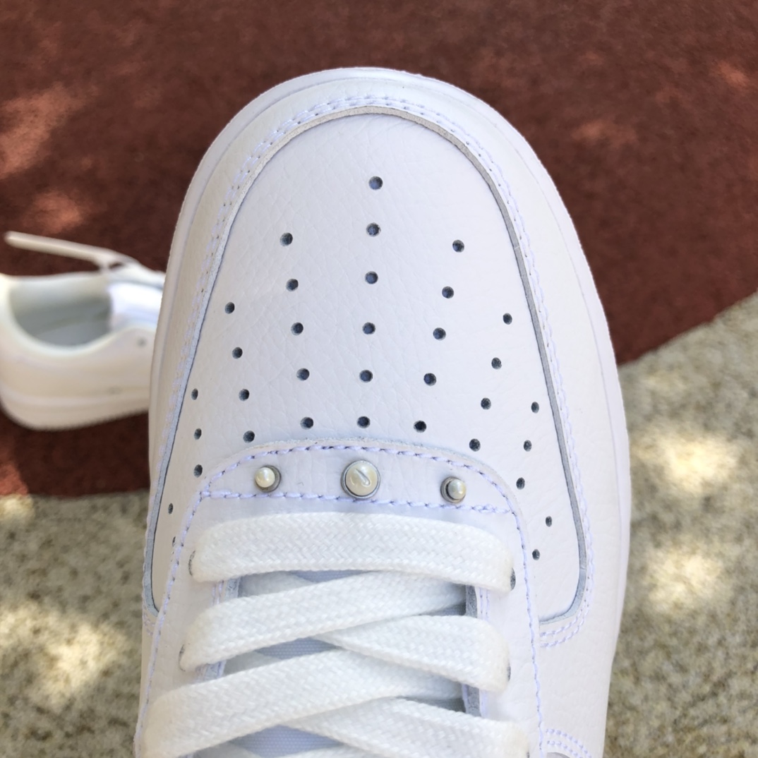 Nike Air force1 AF1纯白珍珠 空军低帮板鞋 DQ0231-100